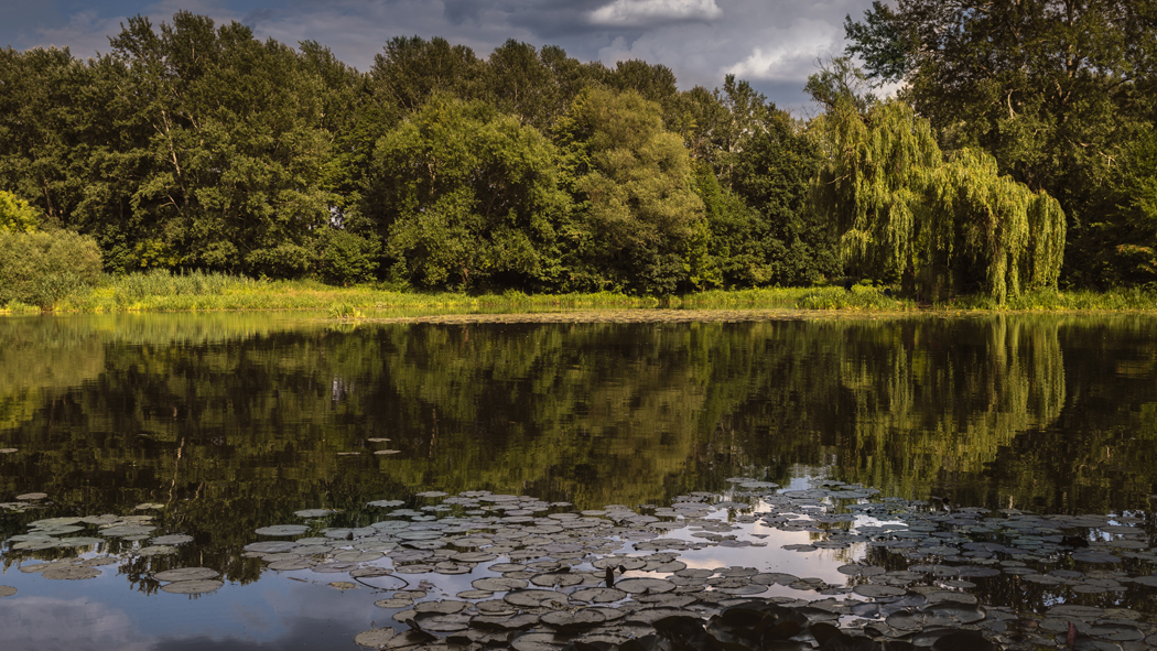 ein kleiner See.....