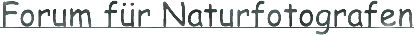 Forum für Naturfotografen - Homepage