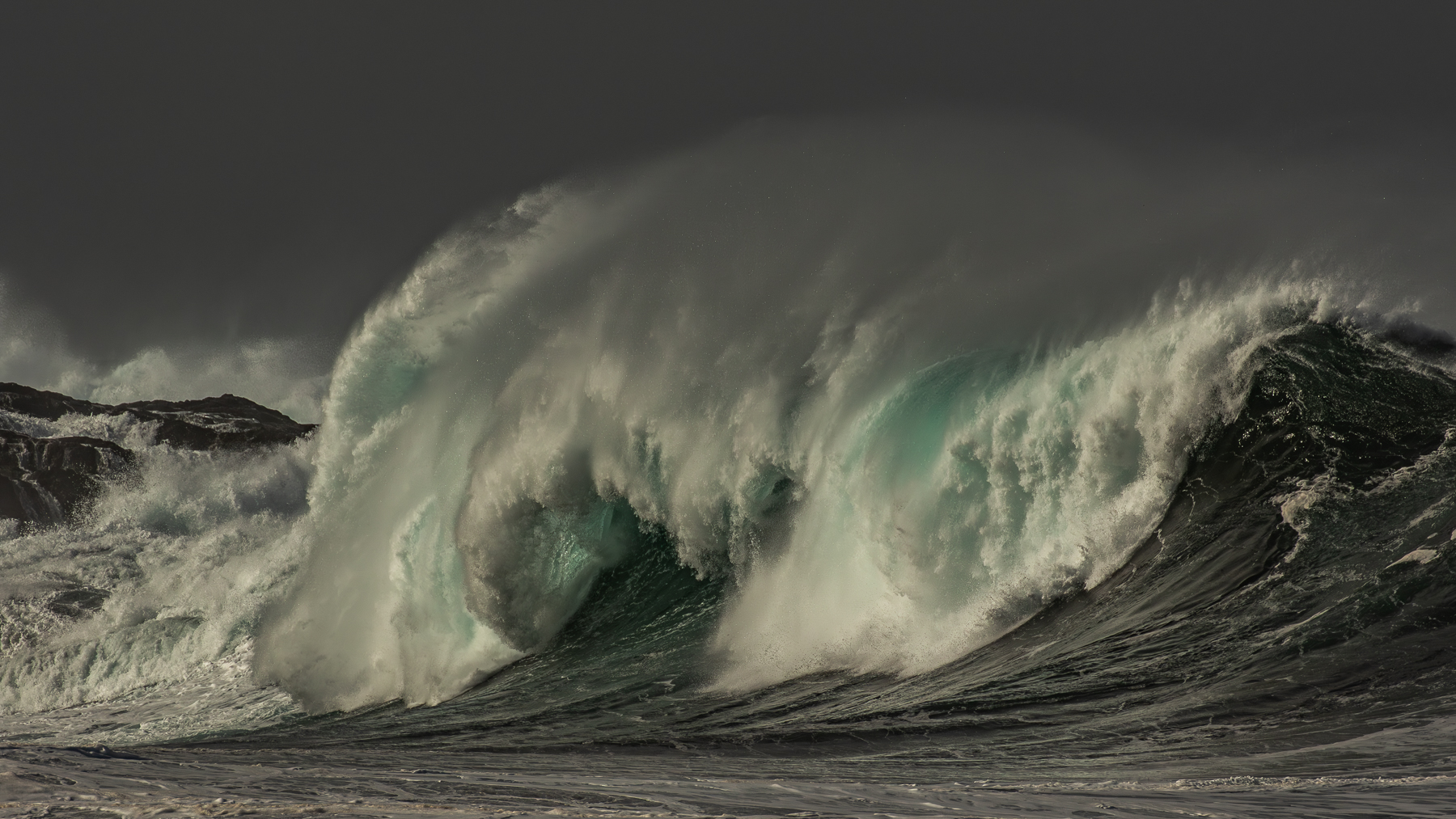 Wilder Atlantik vor La Palma