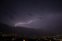Gewitter am spätem Nachmittag