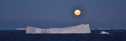 Vollmond über der Bellingshausensee